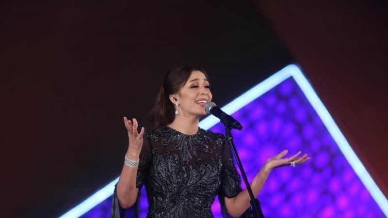 جنات بمهرجان الموسيقى