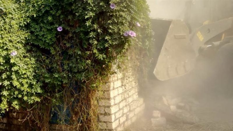 جانب من حملة الإزالات