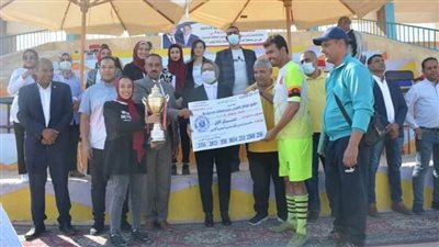 نائب محافظ الوادي الجديد تشهد ختام دوري مراكز شباب المحافظات الحدودية 