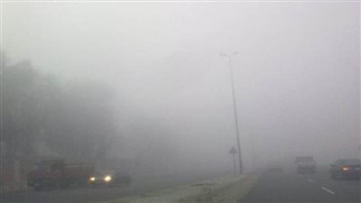 فتح طريق القطامية- العين السخنة بعد زوال الشبورة