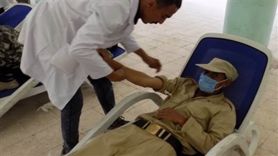 أمن سوهاج ينظم حملة للتبرع بالدم  