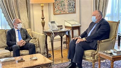 وزير الخارجية يعقد جلسة مباحثات مع نائب رئيس المجلس الرئاسي الليبي