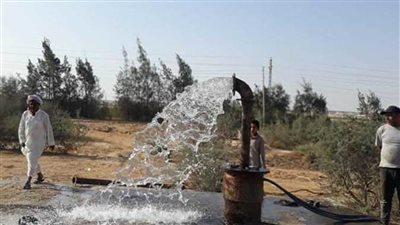 إصلاح بئر مياه معطلة في تجمع الشياحة بوسط سيناء