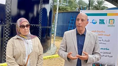 مصر الخير تتفقد مشروعات مياه الشرب بقرى أبو الريش بأسوان لخدَمة 40 ألف نسمة