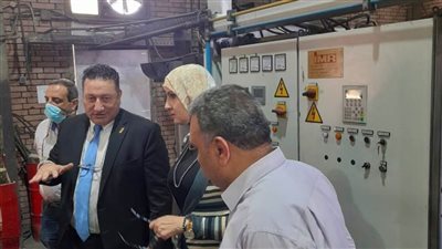 جمعية مصنعي القاهرة الجديدة تبحث فرص التعاون مع معهد  بحوث الإلكترونيات 