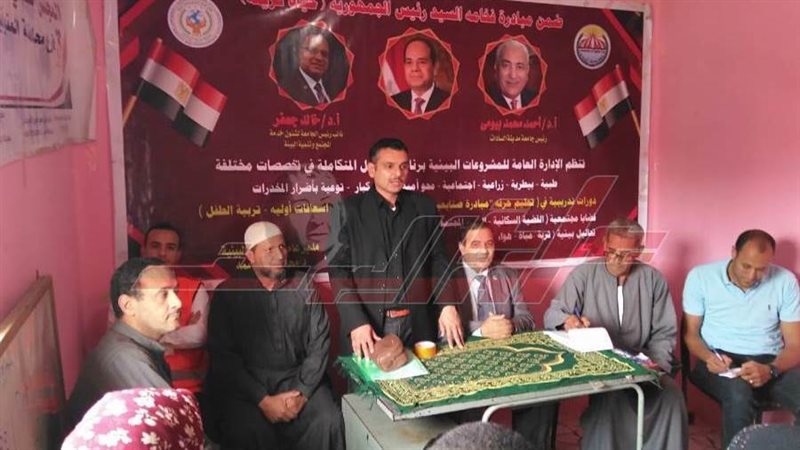 قافلة توعوية بقرية