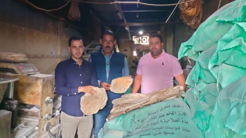 جانب من الحملة التموينية