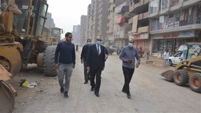 محافظ القليوبية يتابع تنفيذ المشروعات وإزالة الإشغالات بشبرا الخيمة 