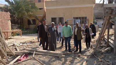 نائب محافظ بني سويف يتفقد مشروعات 