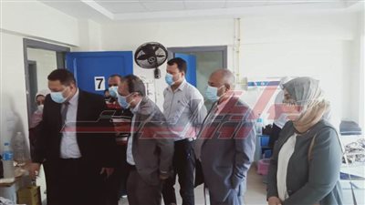  وكيل صحة المنوفية يتابع الخدمات الطبية بمستشفيات المحافظة 