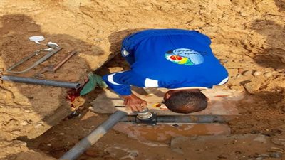 الانتهاء من صيانة وإصلاح خطوط مياه الشرب بمحافظات القناة