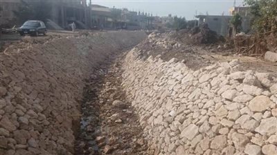 تبطين ترعة الكفر الجديد بالبحيرة بتكلفة 27 مليون جنيه