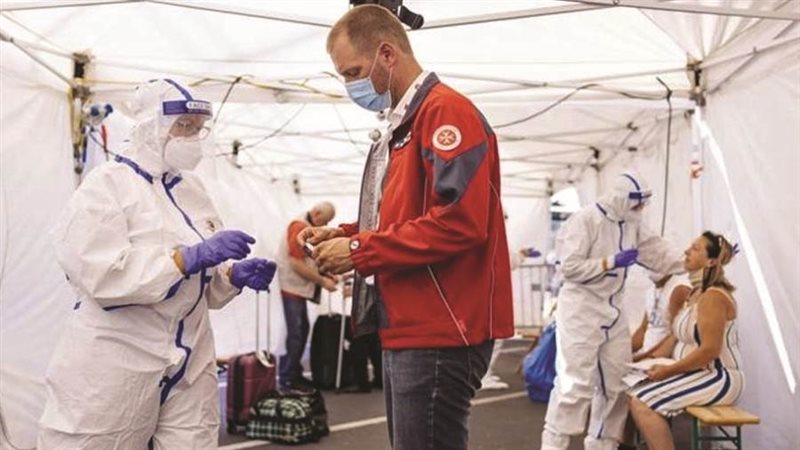 اصابات فيروس كورونا