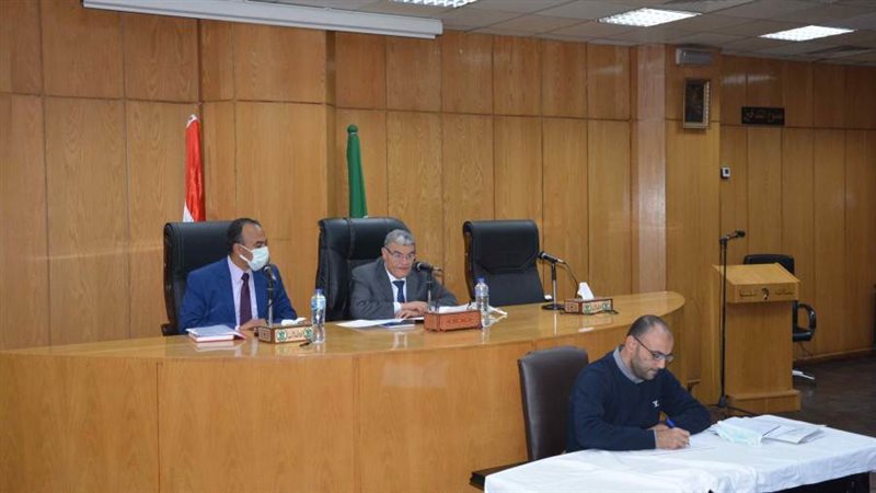 محافظ المنيا ونايبه