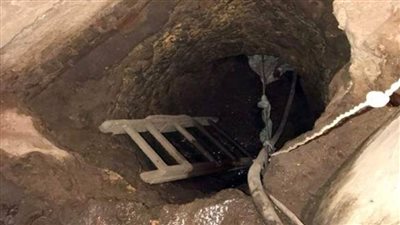 مصرع شخصين انهارت عليهما حفرة أثناء التنقيب عن الآثار بالمطرية