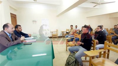 شباب كفر الشيخ تنظم تدريبًا عمليًا لطلاب كلية التربية الرياضية