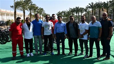 وزير الشباب والرياضة يكرم الفائزين في بطولة Iron Man الدولية