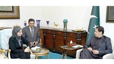رئيس الوزراء الباكستاني يلتقي رئيسة مجلس النواب البحريني