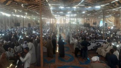 إنهاء خصومة ثأرية وإتمام الصلح بين عائلتين بأسوان