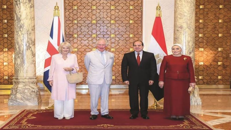 الرئيس السيسي والسيدة