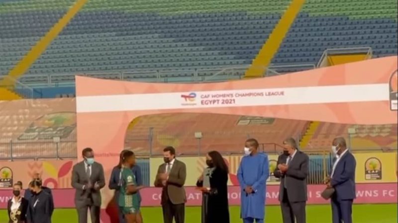 وزير الرياضة فى اللقاء