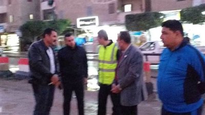 محافظ شمال سيناء يتابع تصريف مياه الأمطار من شوارع العريش
