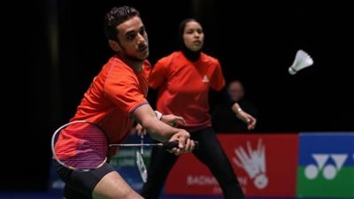 زوجي الريشة الطائرة يحصد ذهبية كأس العرب بالبحرين