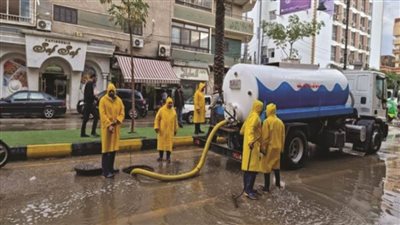 محافظة القاهرة: لا خسائر مادية أو تلفيات جراء الأمطار الغزيرة