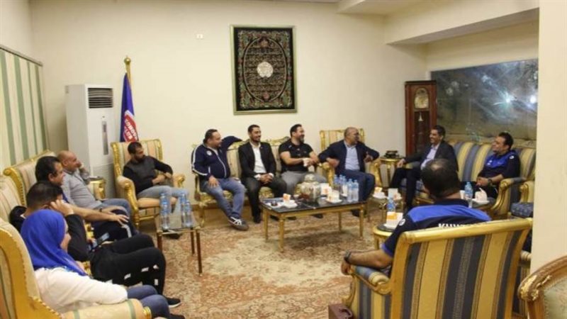 استقبال مجلس إدارة