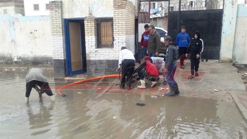 رفع مياه الأمطار