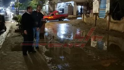 جهود مكثفة لكسح مياه الأمطار وتأمين وصيانة الكهرباء بكفر الشيخ