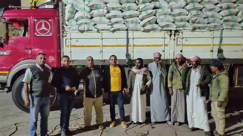 خلال تسليم الأعلاف