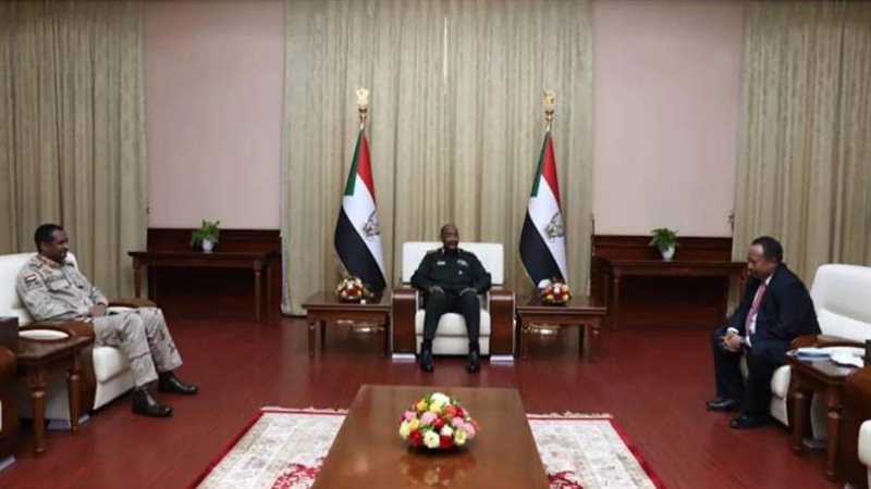 البرهان وحمدوك