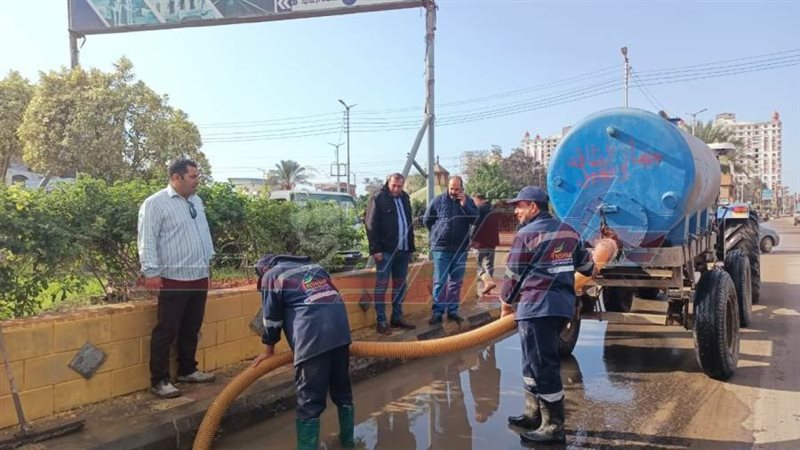 رفع مياه الأمطار