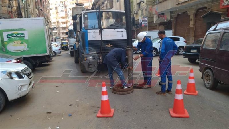 تسليك خطوط الصرف