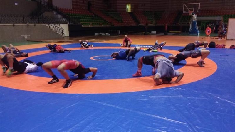 منتخب المصارعة أرشيفية