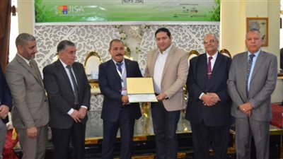 نائب محافظ  بنى سويف يشارك في فعاليات البرنامج القومي الثالث للصرف 