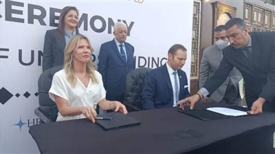 وزراء التعليم والتخطيط والصناعة ومحافظ القليوبية يشهدون توقيع بروتوكول تعاون بمدرسة الذهب بالعبور