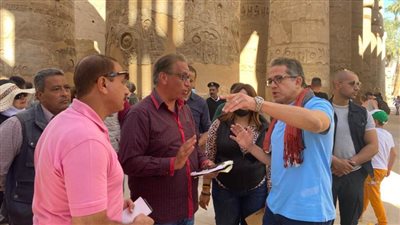 وزير السياحة والآثار يتابع الترتيبات النهائية لاحتفالية الأقصر 