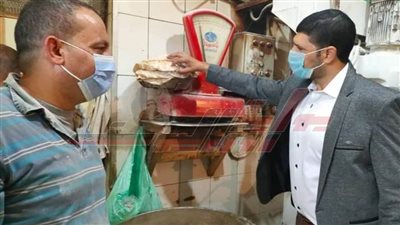 حملات تموينية للرقابة على الأسواق ببرج البرلس في كفر الشيخ