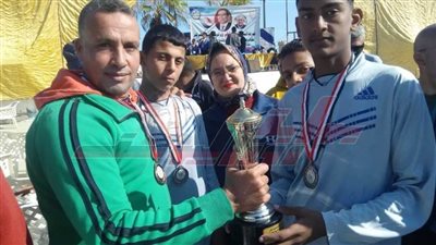 فوز طلاب ”التربية الفكرية“ بالمنوفية بالميدالية البرونزية في بطولة الجمهورية للدراجات والجري 