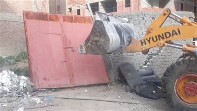 حملات موسعة لإيقاف أعمال البناء المخالف بأحياء مدينة سفاجا