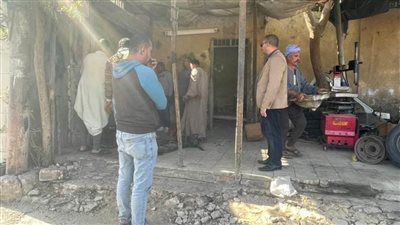 تشميع 3 منازل وإخلاء وغلق منزل آيل للسقوط بالمنيا