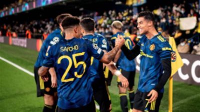 مانشستر يونايتد يهزم فياريال.. ويتأهل لثمن نهائي دوري أبطال أوروبا