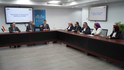 اجتماع بين هيئة الرقابة الصحية والمراكز الطبية المتخصصة تمهيدًا لاعتماد مستشفياتها