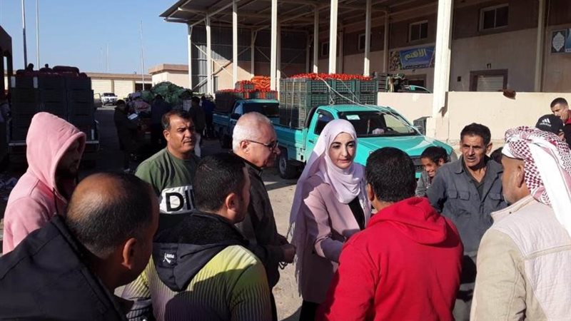 مديرة تموين شمال