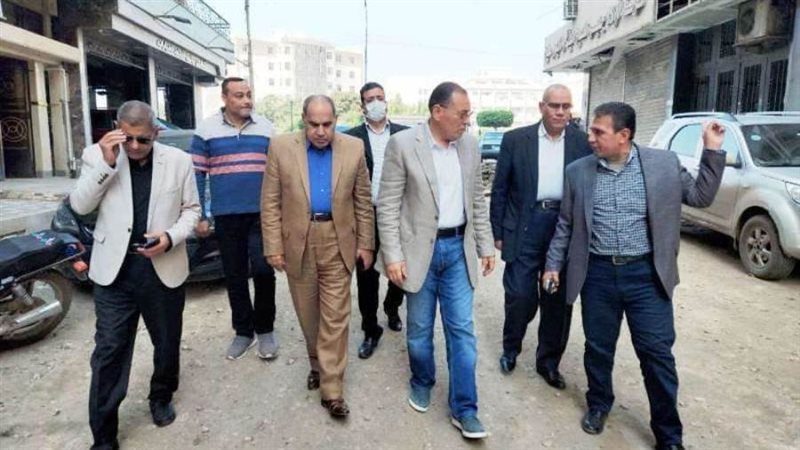 محافظ الشرقية خلال