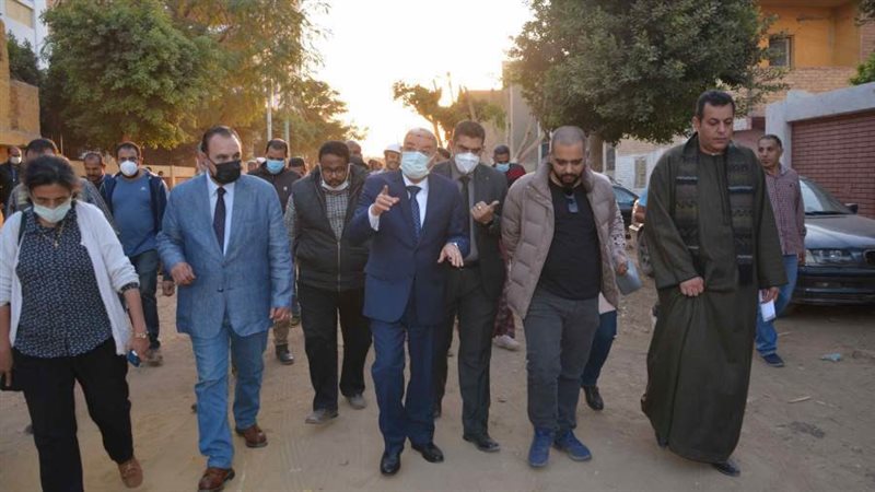 محافظ المنيا يتفقد