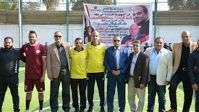 النشاط الرياضي بمترو الأنفاق يفتتح دورة كرة القدم الخماسية