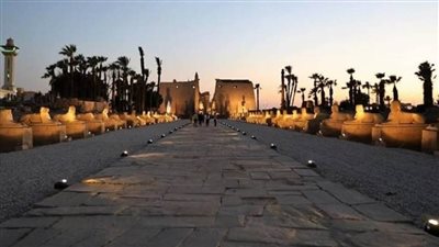 طريق الكباش على موعد لإبهار العالم من أرض الفراعنة بالأقصر غدًا 